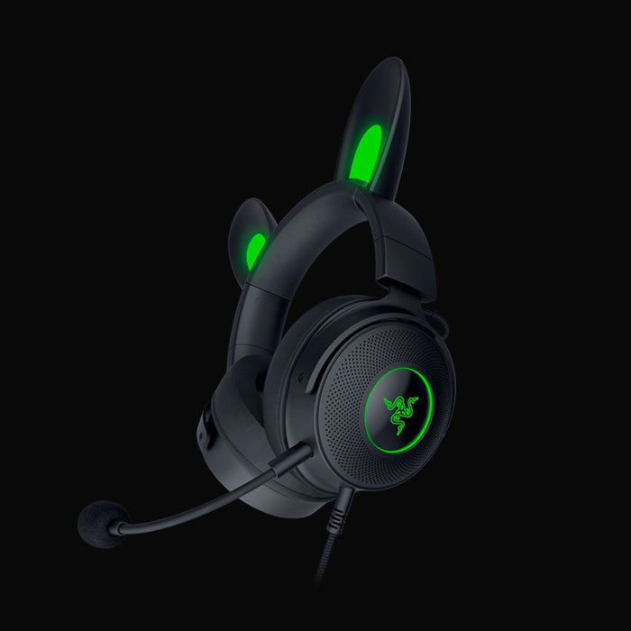 Razer Kraken Kitty V2 Pro Wired RGB Gaming Headset With InterChangeable Ears - Black