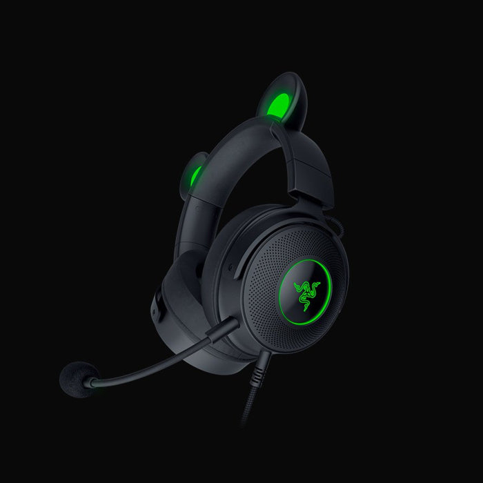 Razer Kraken Kitty V2 Pro Wired RGB Gaming Headset With InterChangeable Ears - Black