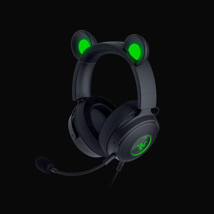 Razer Kraken Kitty V2 Pro Wired RGB Gaming Headset With InterChangeable Ears - Black