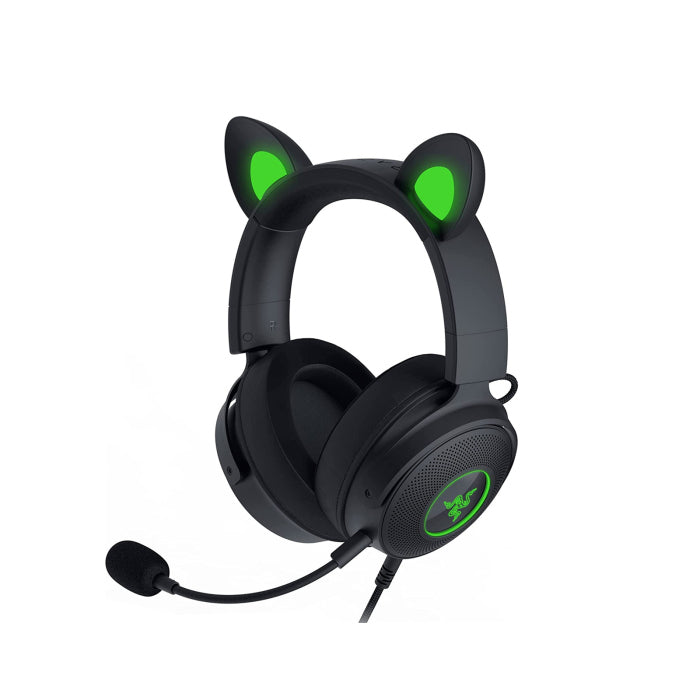 Razer Kraken Kitty V2 Pro Wired RGB Gaming Headset With InterChangeable Ears - Black