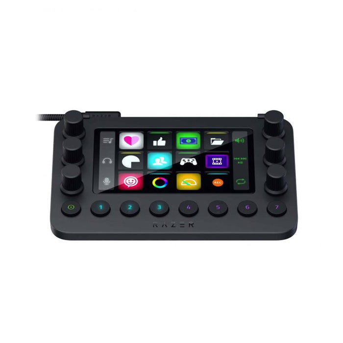 Razer Stream Controller, All-in-one Control Deck for Streaming - Black