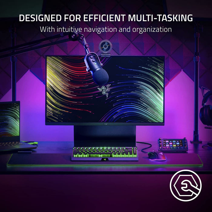 Razer Stream Controller, All-in-one Control Deck for Streaming - Black