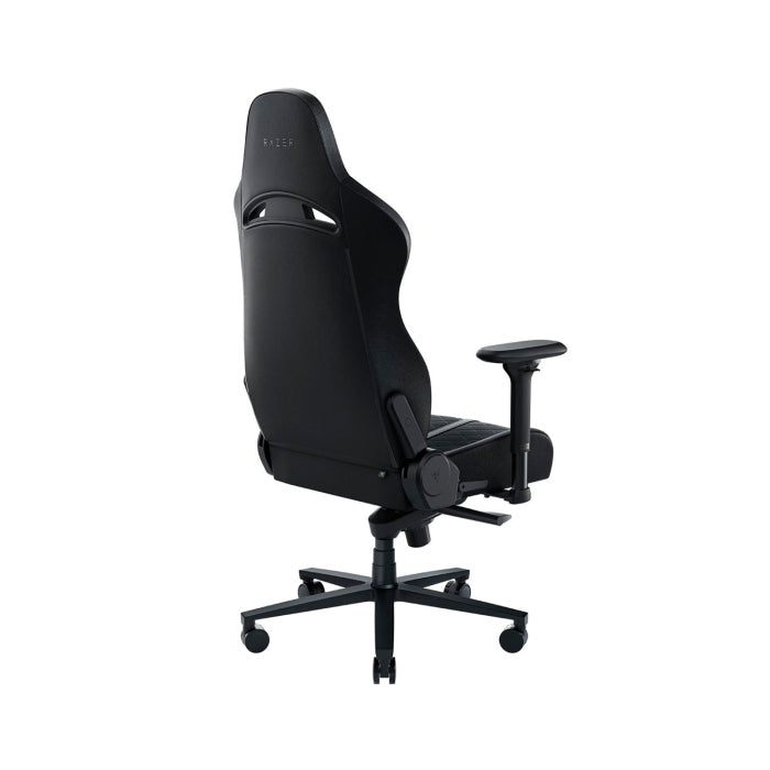 Razer Enki Gaming Chair, For All Day Comfort Built-in Lumbar Arch Optimized Cushion Density, 4D Armrests - Black