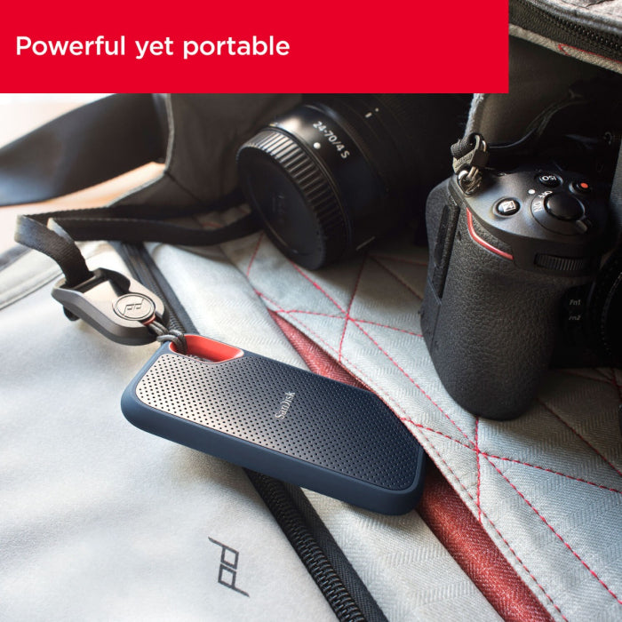 SanDisk Extreme Pro 1TB 256-Bit AES Encryption IP55 USB-C Portable SSD - Up to 2000MB/s