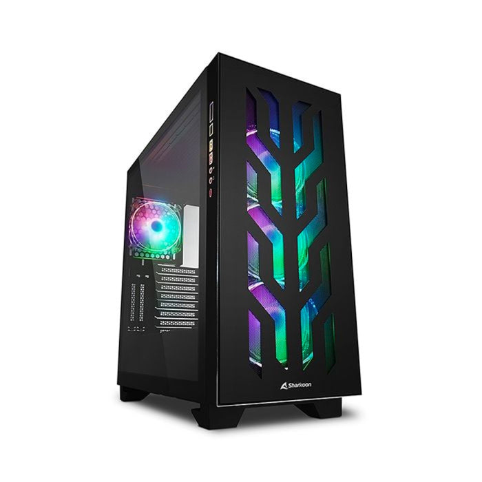 Sharkoon Elite Shark Pro Gaming PC i9-12900k Maximus Z690 Formula 32GB DDR5 RAM 1+1TB SSD RTX-3080Ti 12GB LC 360 Liquid Cooler 1000W Gold PSU