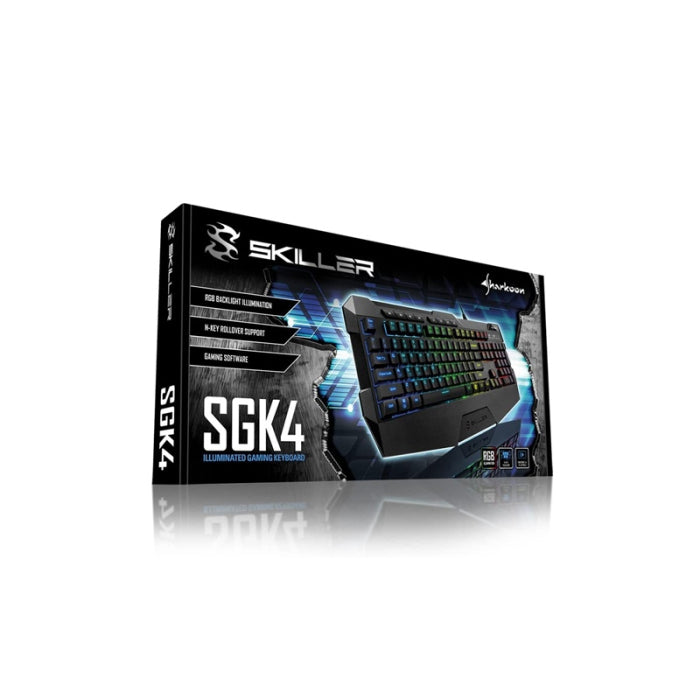 Sharkoon SKILLER SGK4 illuminated Gaming KeyBoard