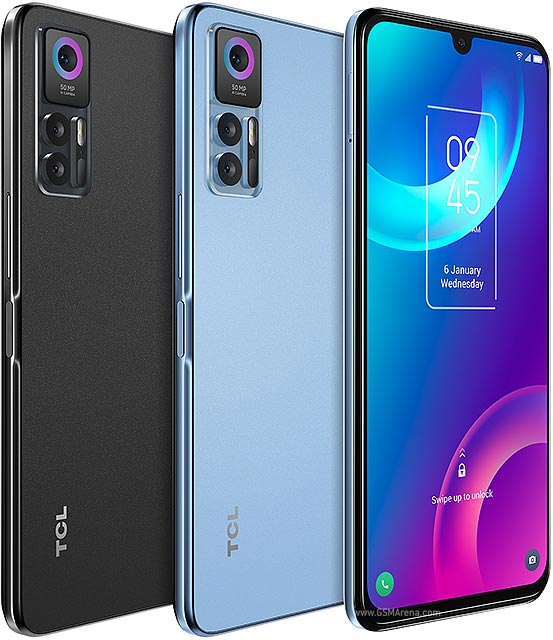 TCL 30, 4GB+64GB,Tech Black