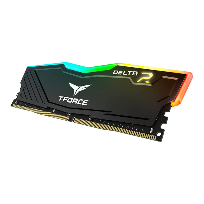 TeamGroup T-Force DELTA RGB 16GB (2x8GB) DDR4 3600MHz CL18 Desktop Memory Kit - Black
