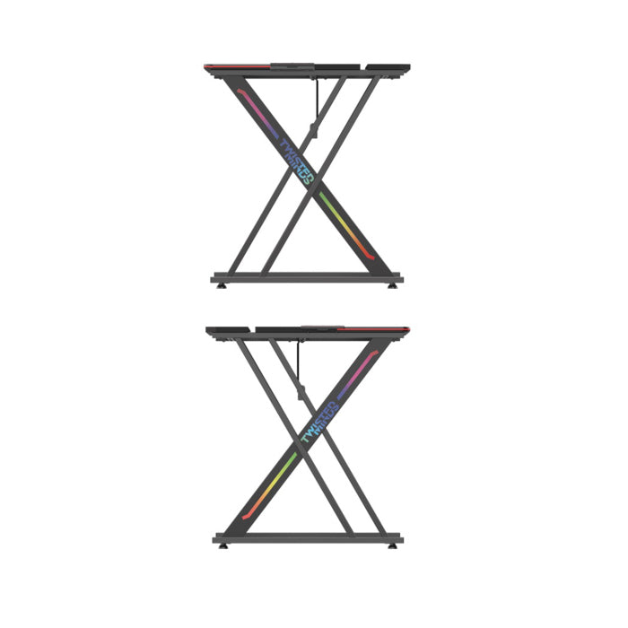 Twisted Minds GT04 X Shaped RGB Gaming Desk