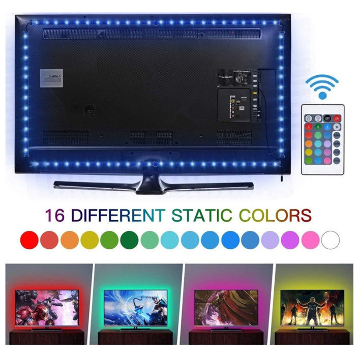 Twisted Minds Gaming Monitor/Tv RGB WIFI Smart Music LED Strip Lights (5M)