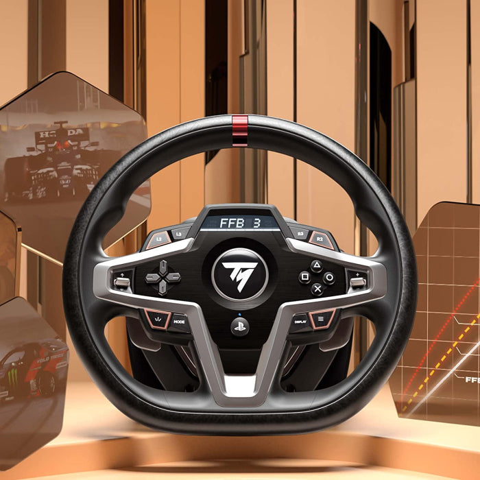 ThrustMaster T248P Racing Wheel and Magnetic Pedals Hybrid Drive Magnetic Paddle Shifters For PS5/PS4