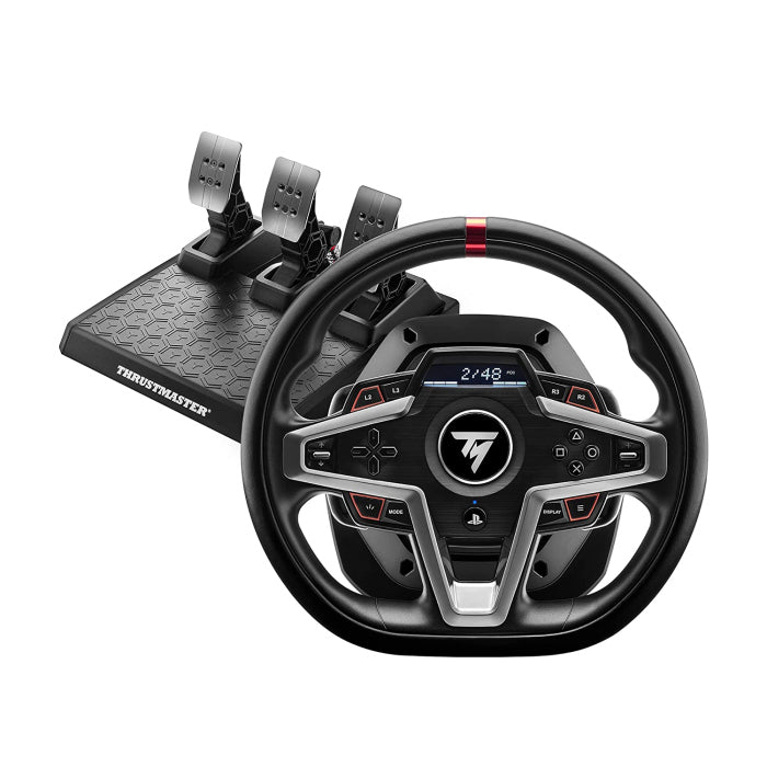 ThrustMaster T248P Racing Wheel and Magnetic Pedals Hybrid Drive Magnetic Paddle Shifters For PS5/PS4