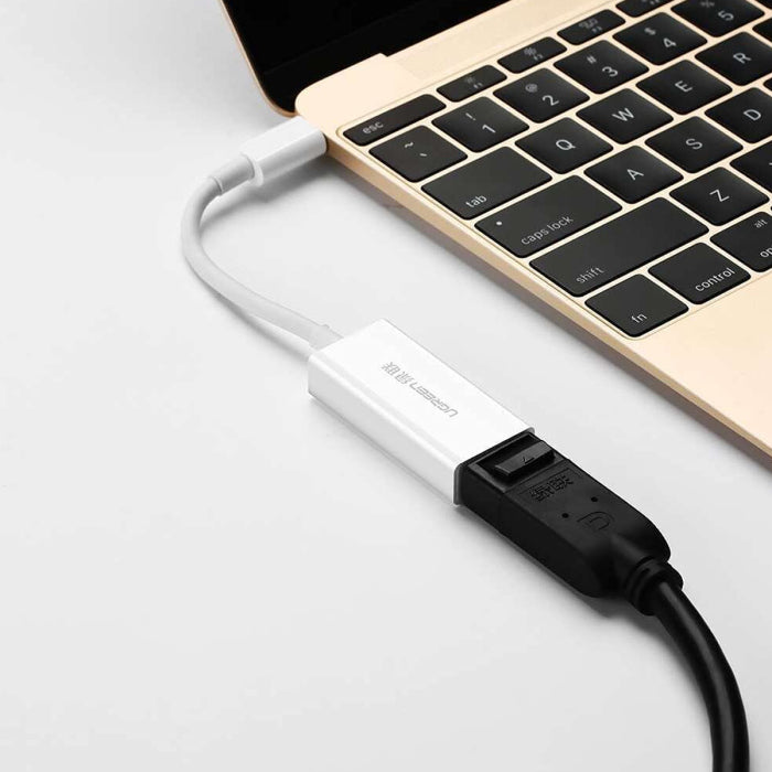 UGreen USB-C to Display Port Adapter - White
