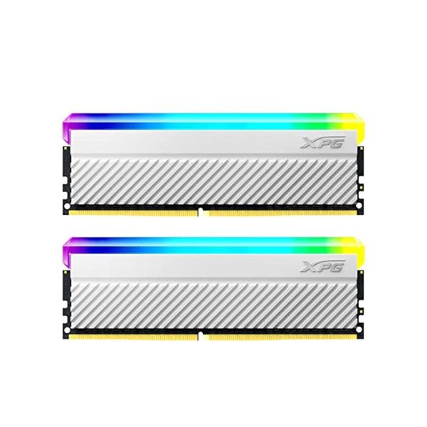 XPG SPECTRIX D45G RGB 32GB (16GBx2) - DDR4 3600MHz - Memory RAM Kit - White