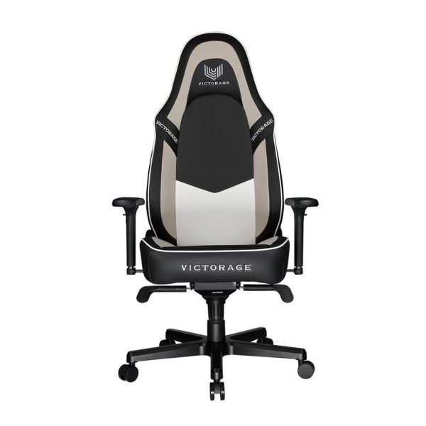 Victorage PU Leather Chair - Crown Series - Beige