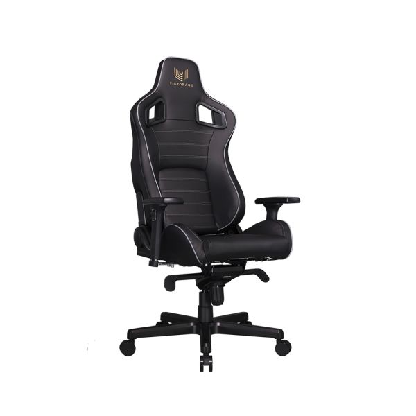 Victorage Bravo Series PU Leather Gaming Chair - Delta Series - Black