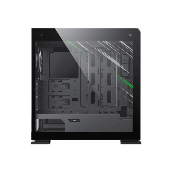 GameMax VEGA Pro Full Tower Tempered Glass Side Panel Case With 1 ARGB Fans - Grey