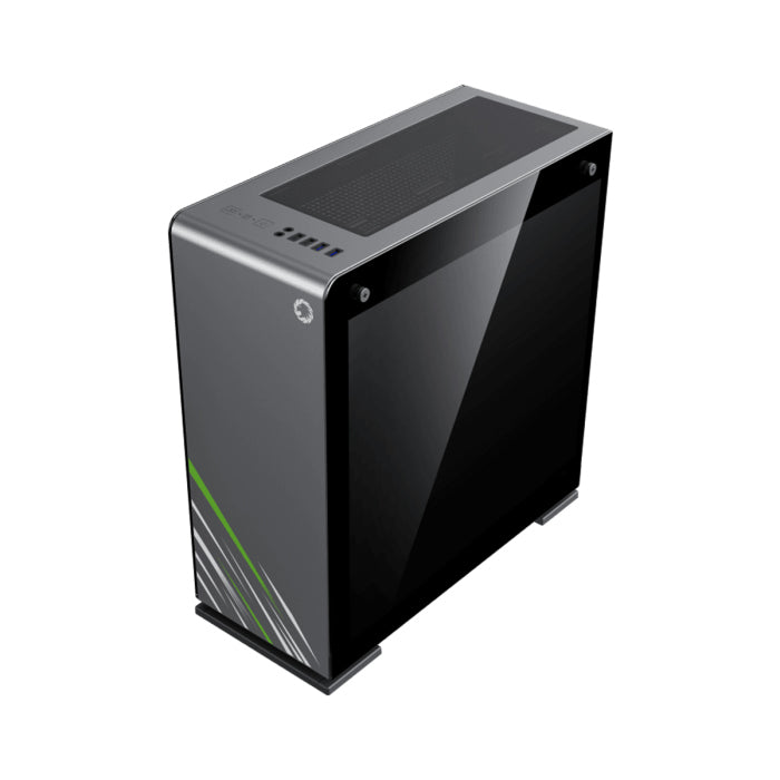 GameMax VEGA Pro Full Tower Tempered Glass Side Panel Case With 1 ARGB Fans - Grey