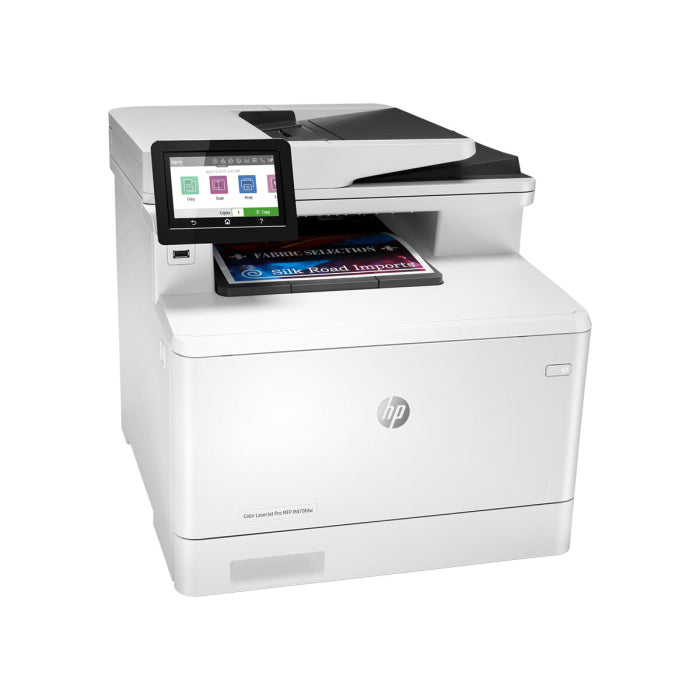 HP Color Laserjet PRO M479FDW A4 Printer, ADF + Flatbed Scanner, Copier, Fax & Email With Duplex Printing - LAN & WiFi