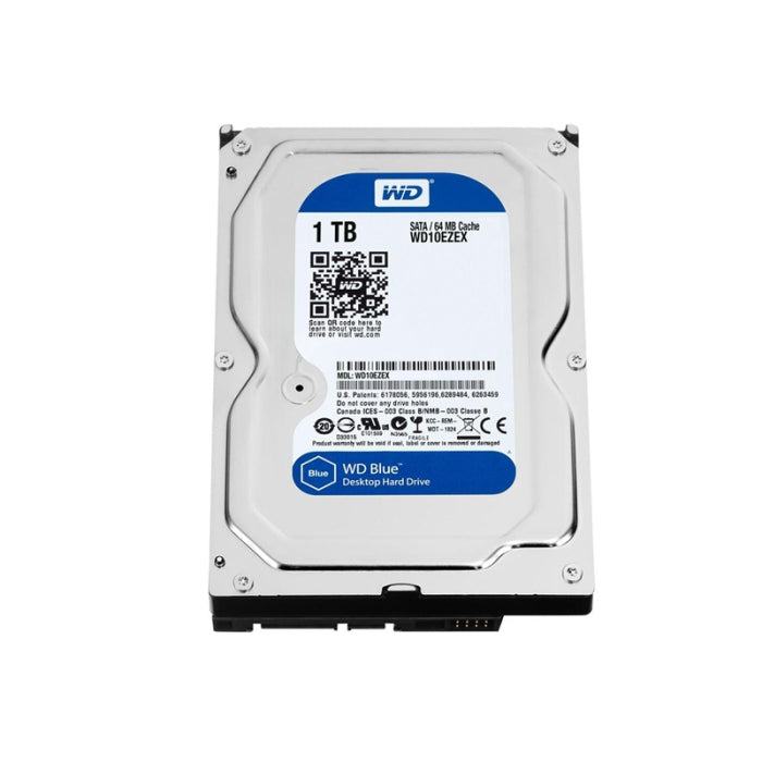 WD Blue 1TB Desktop HDD SATA 6.0Gb/s 64MB Cache 3.5" 7.2K RPM