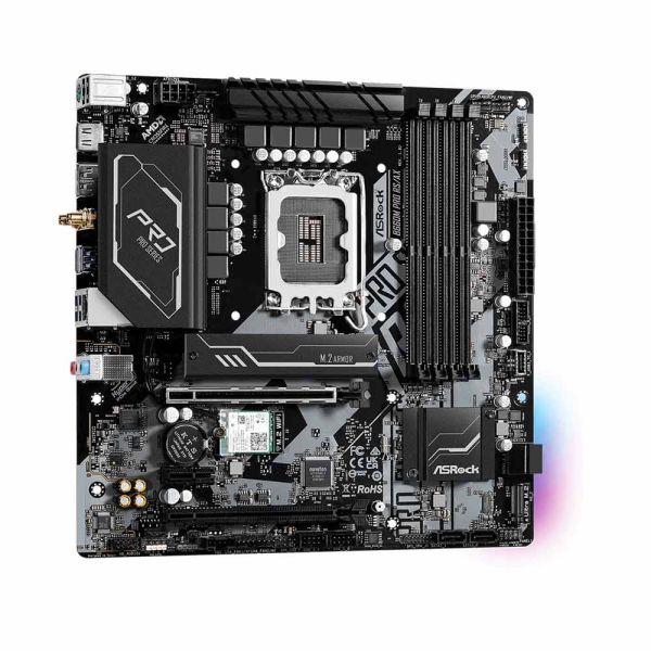 ASRock B660M Pro RS/ax Intel LGA1700 Motherboard