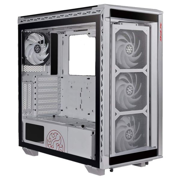 XPG BATTLECRUISER Mid-Tower PC Case - White
