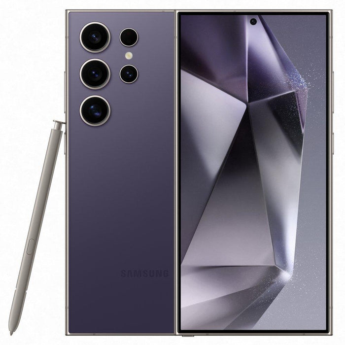 Samsung Galaxy S24 Ultra Phone, 6.8-inch, 12GB RAM, 256GB, Titanium Violet