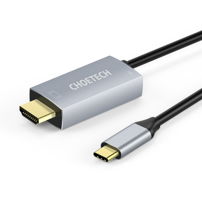CHOETECH USB-C to HDMI Cable with PD Charging