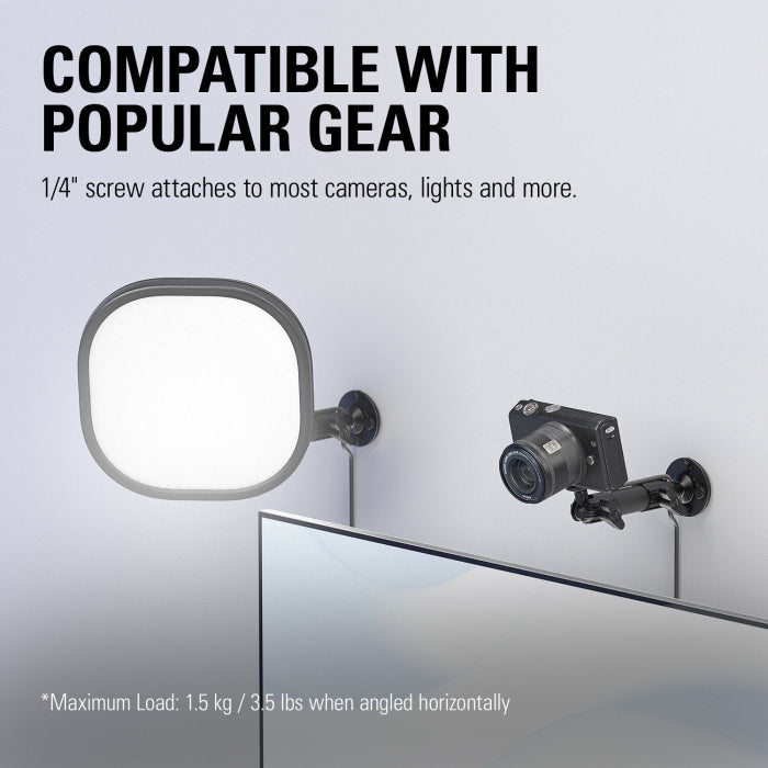 Elgato Wall Mount Articulated Arm For Cameras Lighting & More Essential Accessories