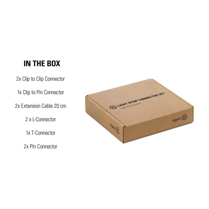 Elgato Light Strip Connector Set - White