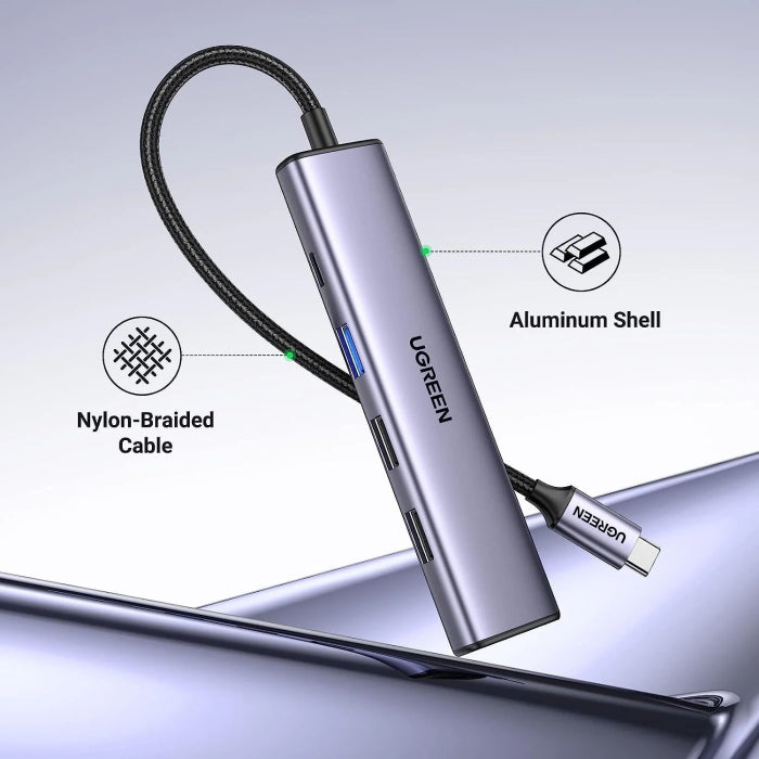 UGreen CM 478 5-in-1 USB-C Multifunction Adapter