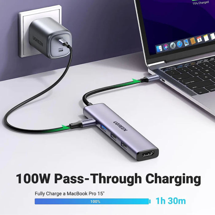 UGreen CM 478 5-in-1 USB-C Multifunction Adapter
