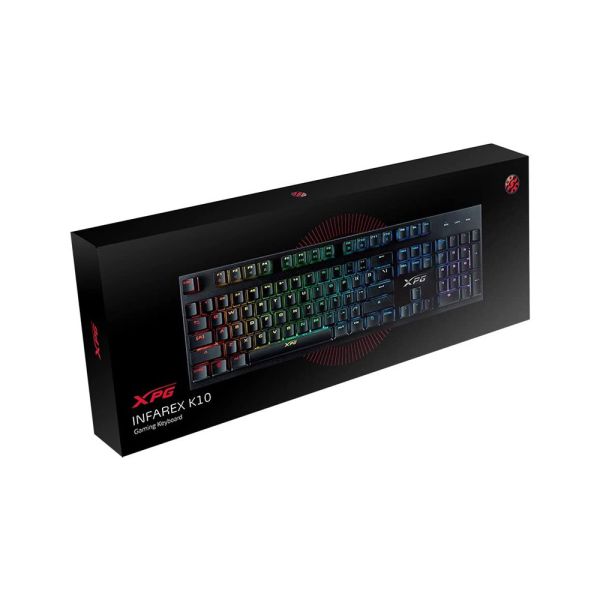 XPG INFAREX K10 Gaming Wired Keyboard - Black