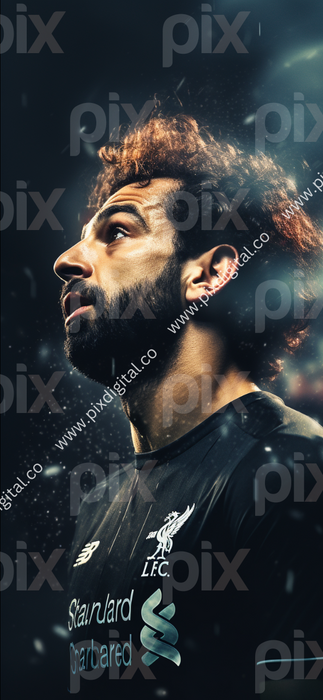 Mohamed Salah iPhone Wallpaper