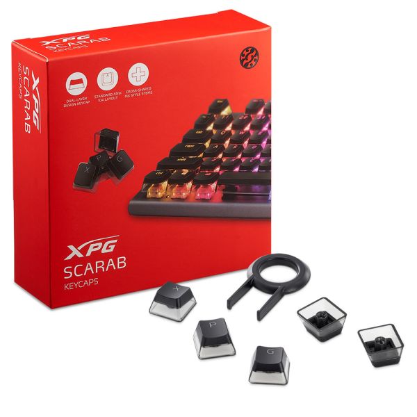 XPG SCARAB Arabic / English Keycaps - Black
