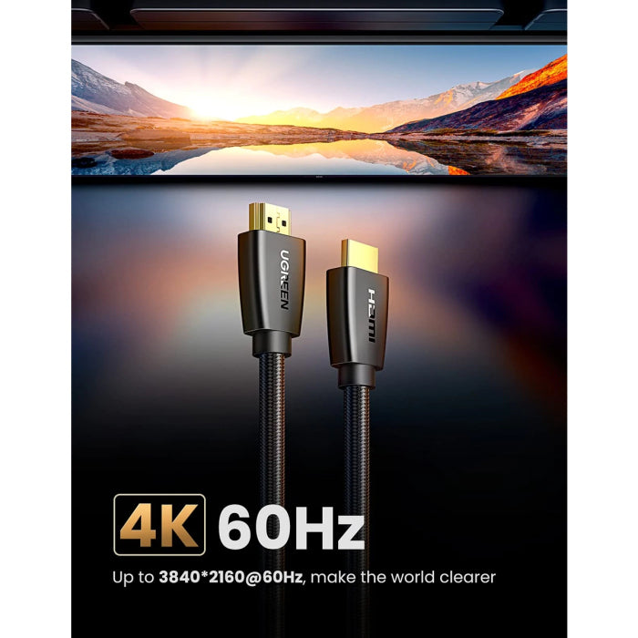 UGreen HDMI Male to Male Cable 1m - Black