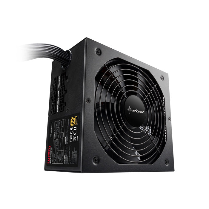 Sharkoon WPM Zero 750W 80 Plus Gold Semi Modular ATX Power Supply