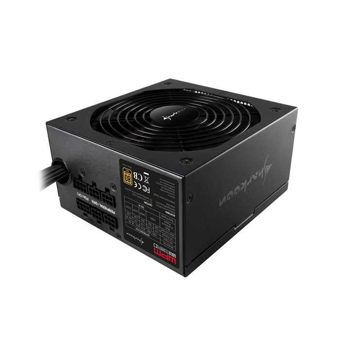 Sharkoon WPM Zero 750W 80 Plus Gold Semi Modular ATX Power Supply