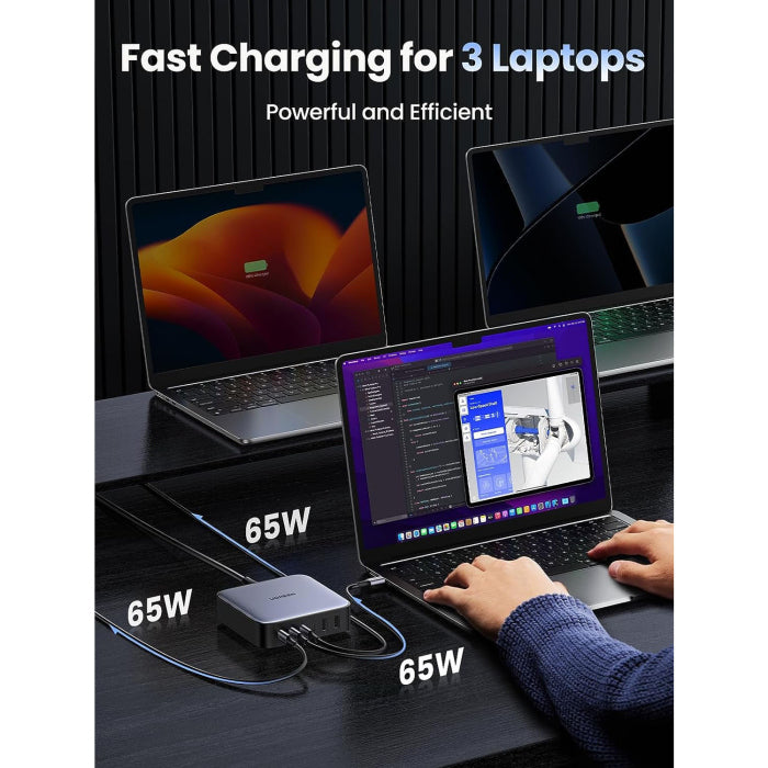 UGreen CD271 Nexode 200W USB C GaN Desktop Charger-6 Ports