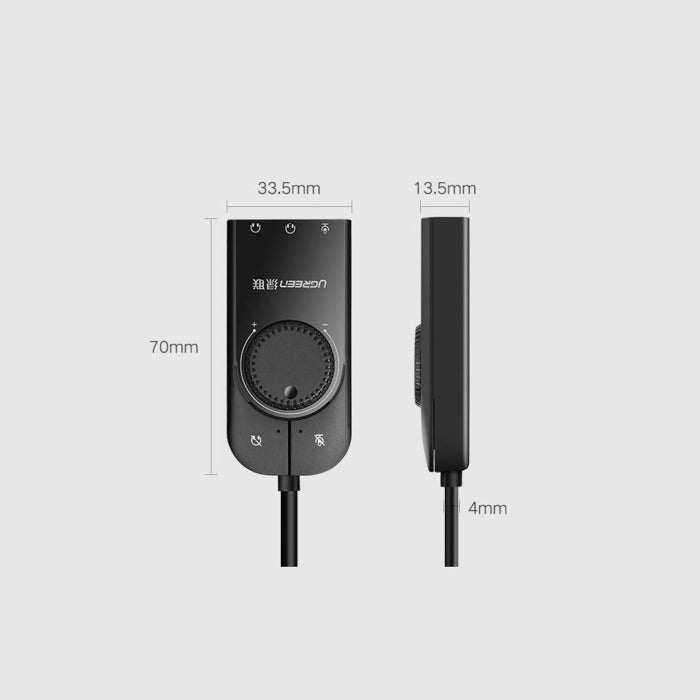 UGreen CM129 USB External Stereo Sound Adapter