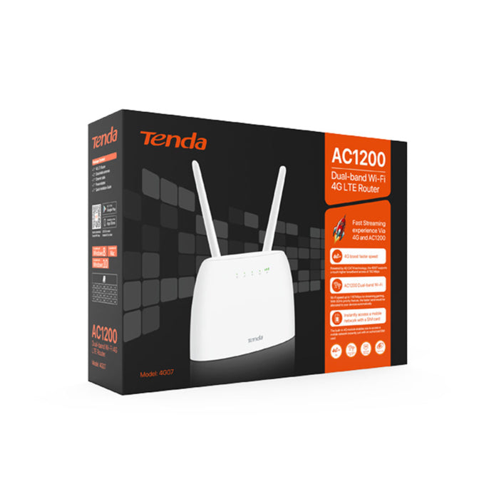 TENDA AC1200 Dual Band 4G Wi-Fi LTE Router