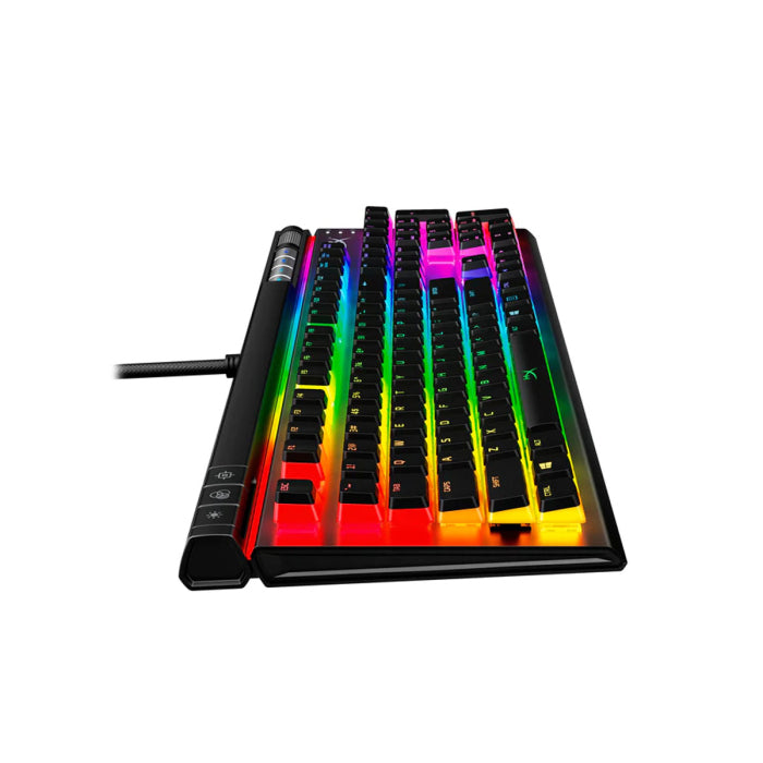 HyperX Alloy Elite 2 RGB Wired Mechanical Gaming Keyboard Linear HX Red Switch HyperX Pudding Keycaps (ABS) For PC,PS5,PS4,Xbox Series X|S & Xbox One