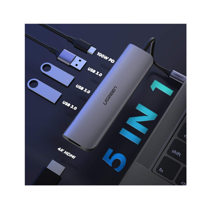 UGreen USB-C 5-in-1 Multifunctional Adapter