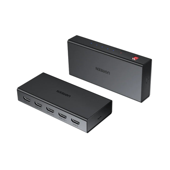 UGreen CM187 HDMI Splitter 1 Input 4 Output - Grey