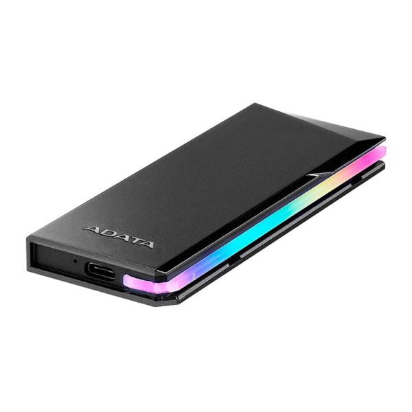 ADATA EC700G - USB 3 Gen 2 Type-C M.2 2280 / 2242 / 2230 - Enclosure Case Adapter - SSD External Portable - Black