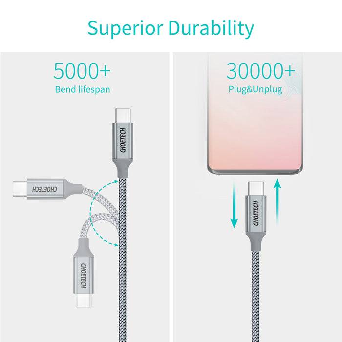 Choetech 100W USB C to USB C 1.80M Cable
