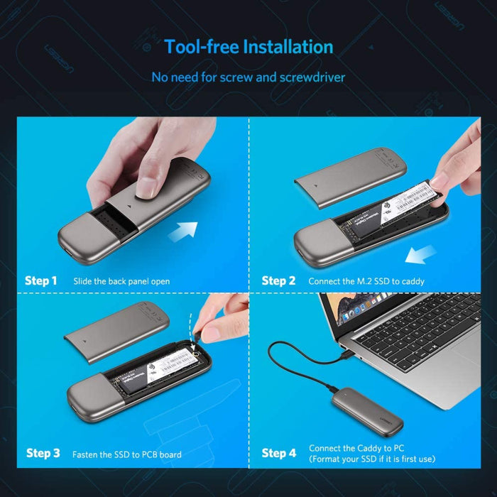 UGreen M.2 Protable SSD Enclosure