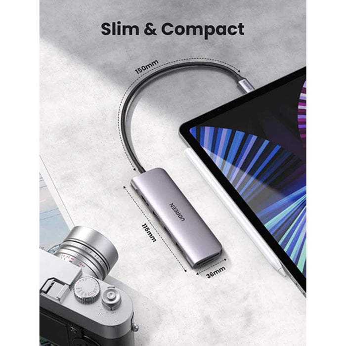UGreen CM511 USB-C 6-in-1 Multifunctional Adapter