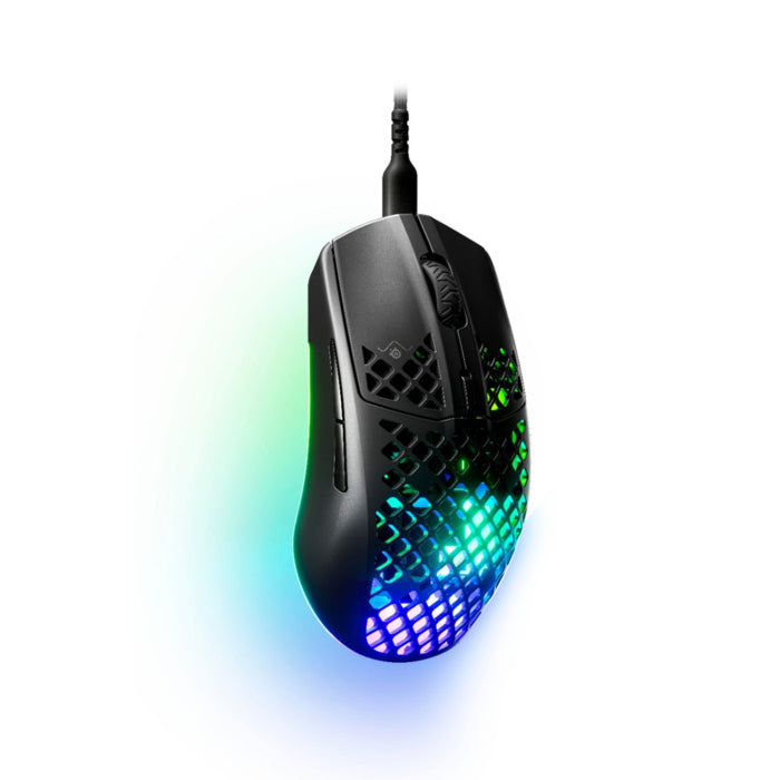 SteelSeries Aerox 3 Ultra Lightweight Wired Gaming Mouse (2022 Edition) - Onyx
