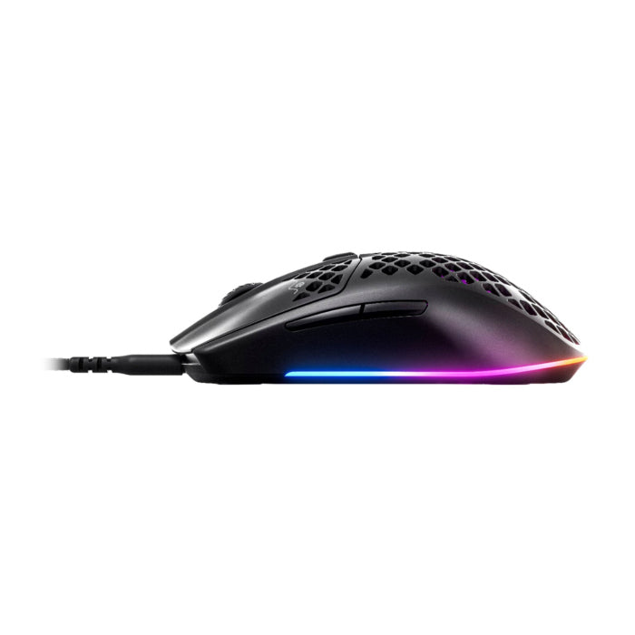 SteelSeries Aerox 3 Ultra Lightweight Wired Gaming Mouse (2022 Edition) - Onyx